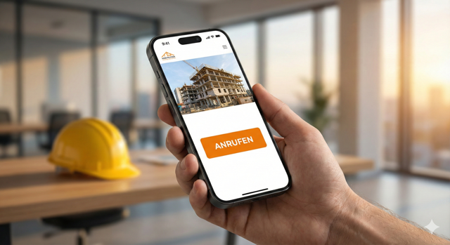 Strona na telefonie - mockup