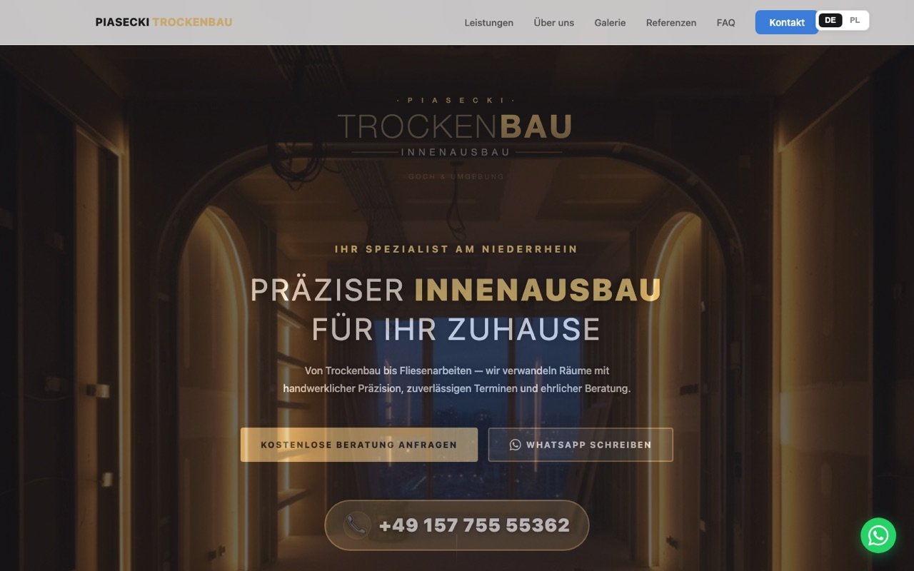 TROCKENBAU GOCH